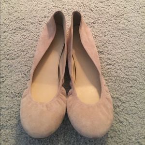 J.Crew CeCe Suede Ballet Flats