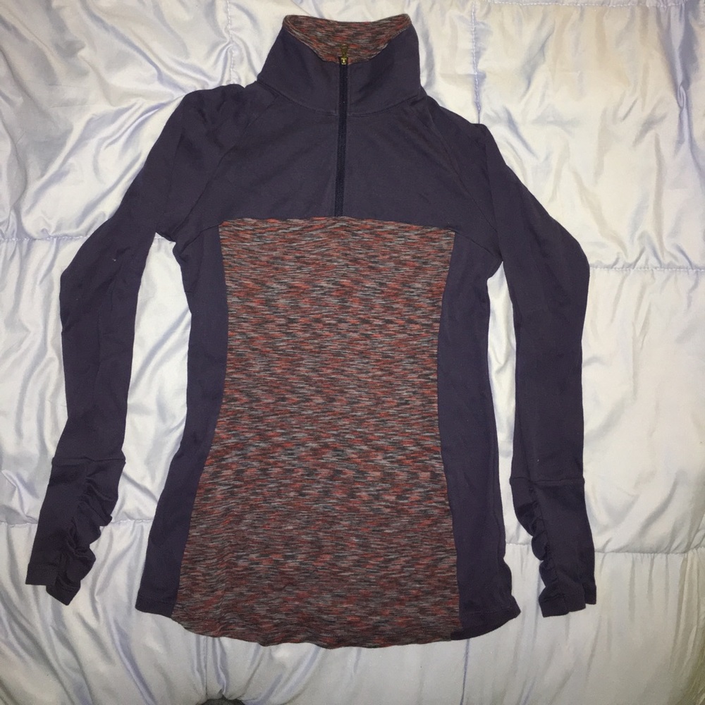 Columbia long sleeve half zip tshirt