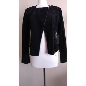 Suede blazer