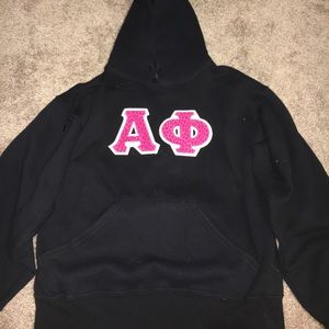 Black Alpha Phi hoodie