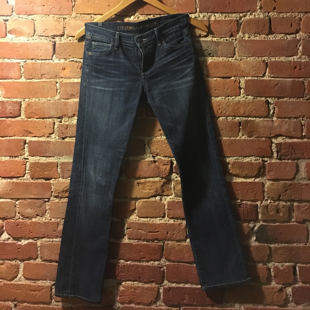 Citizens of Humanity Ava Low Rise Straight Size 25