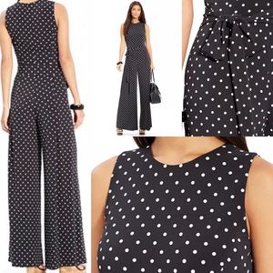 Lauren Ralph Lauren Polka Dot-Print Jumpsuit