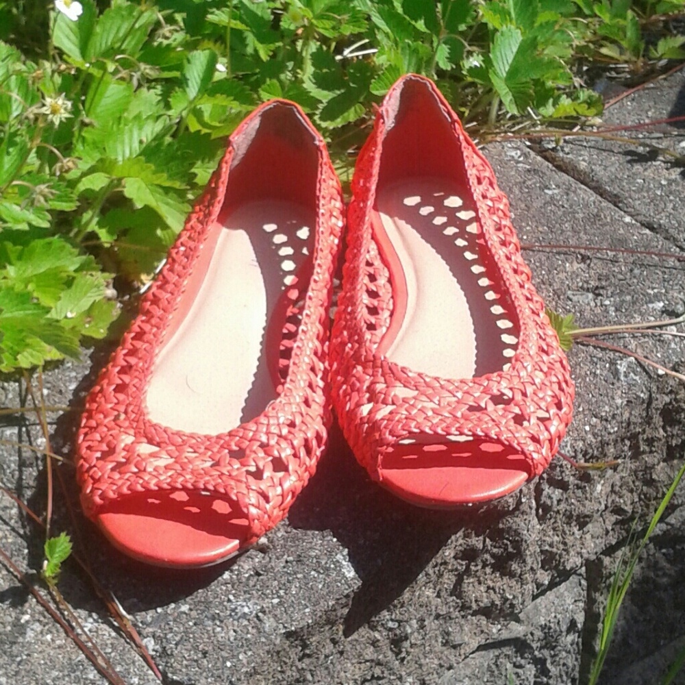 Peep Toe Flats