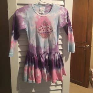 3T adorable tie dye dress