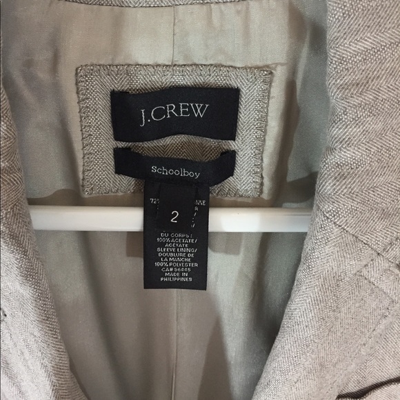 J. Crew Classic Schoolboy Blaze Jacket herringbone - Picture 3 of 5