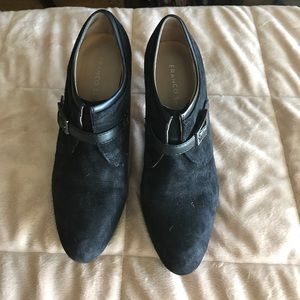 Franco Sarto Black Booties Sz. 7