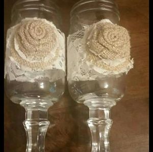 Mason Jar glasses