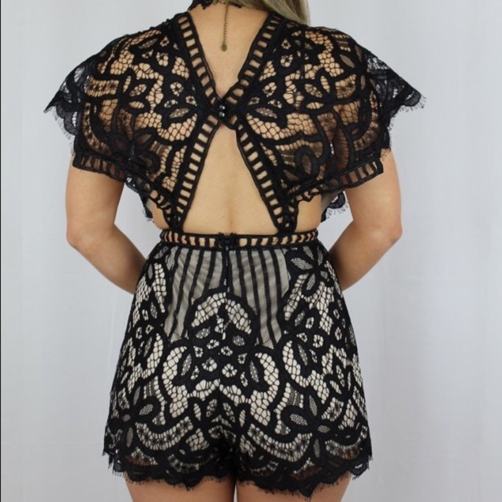 Lace Romper