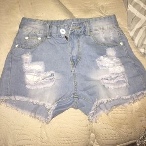 Jean shorts