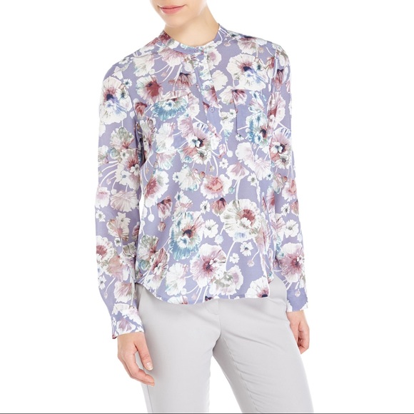 Rebecca Taylor Tops - Rebeca Taylor Silk Floral Blouse