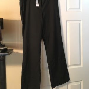Black dress slacks size 12 tall