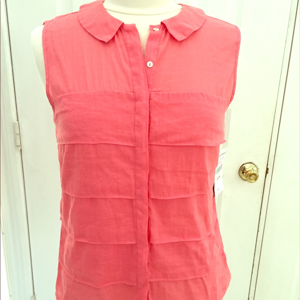 Collared button front layered shell