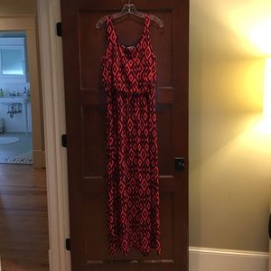 Market & Spruce Printed Maxi Dress