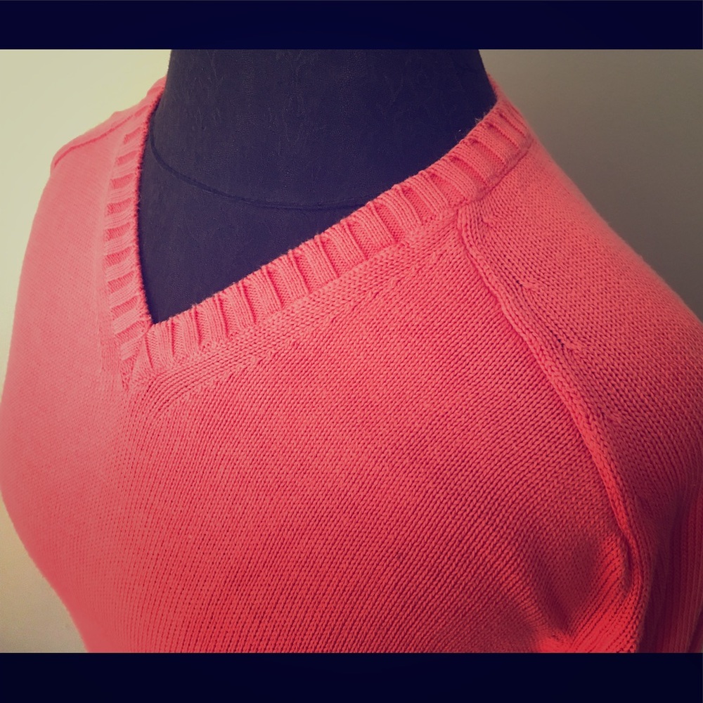 Coral sweater