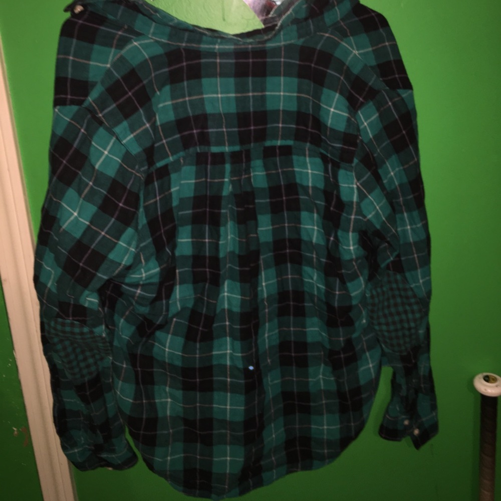 Turquoise Flannel - Picture 2 of 3