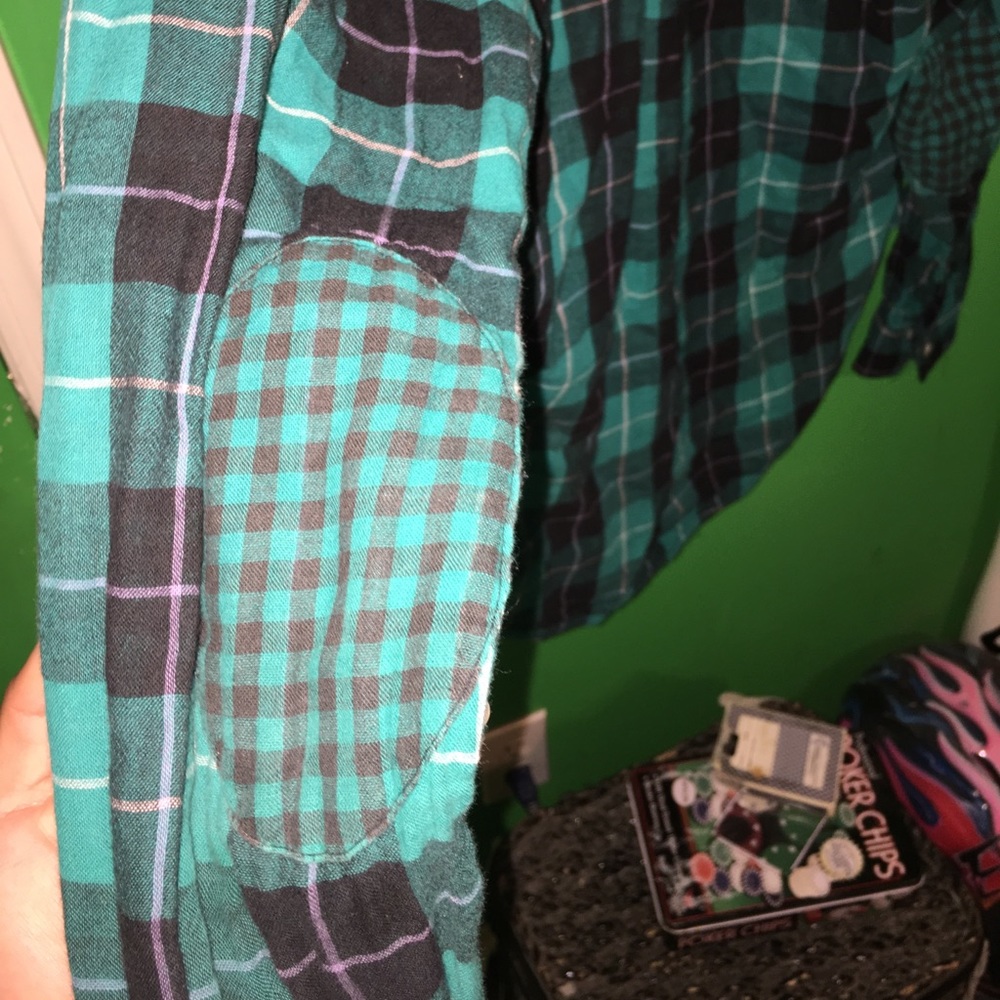 Turquoise Flannel - Picture 3 of 3
