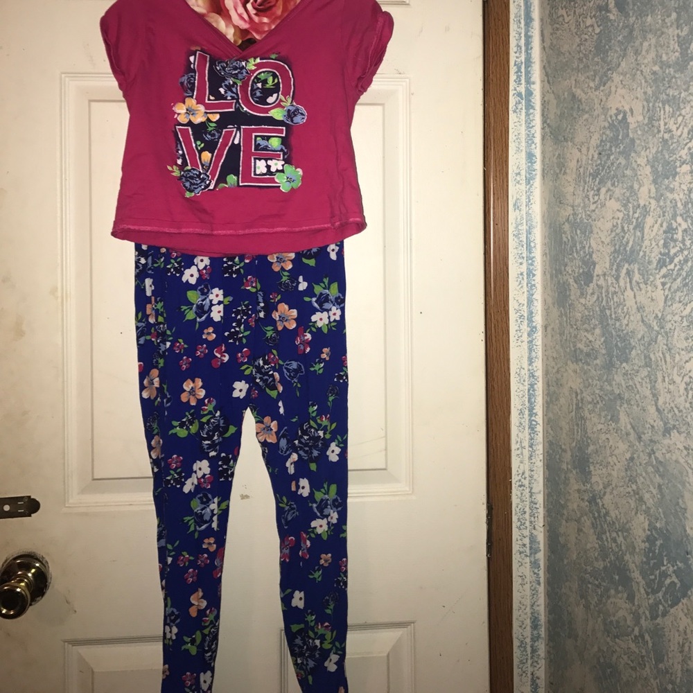 2 piece shirt and pants