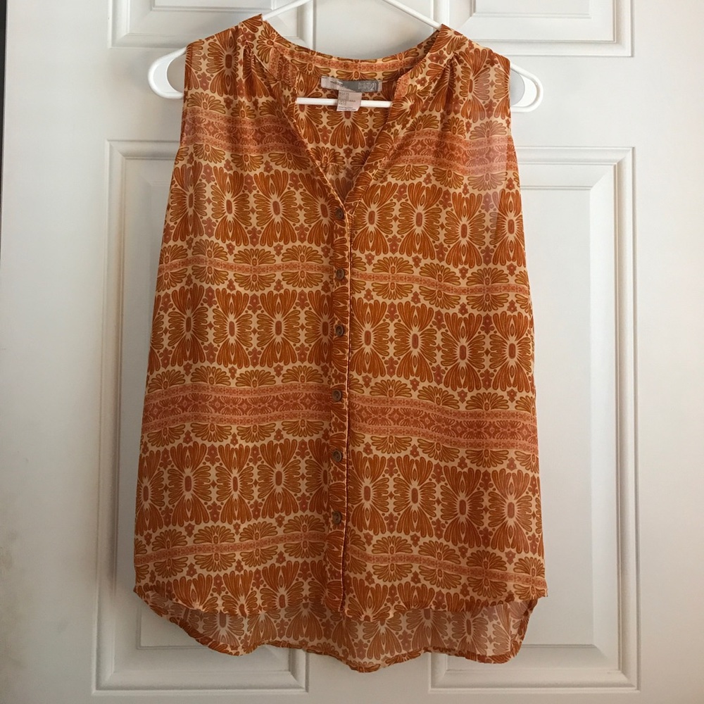 Sleeveless Blouse