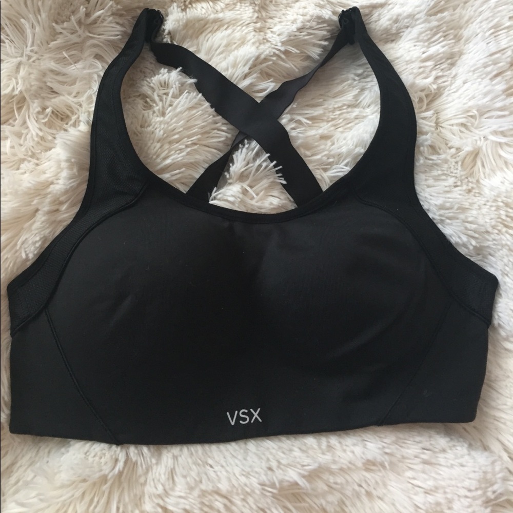 VSX Black Sports Bra. Size 32C