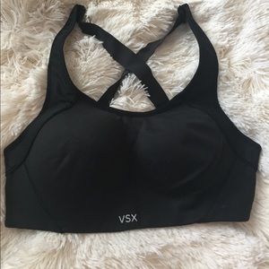 VSX Black Sports Bra. Size 32C