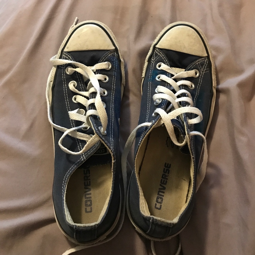 Blue converse...very good condition