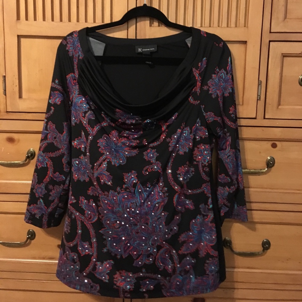 INC blouse size L