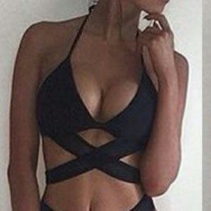 Wrap around bikini top