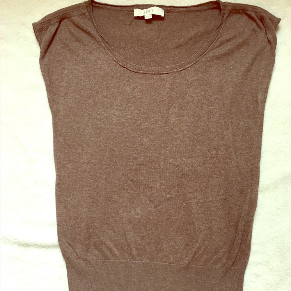 LOFT  Short Sleeve Sweater
