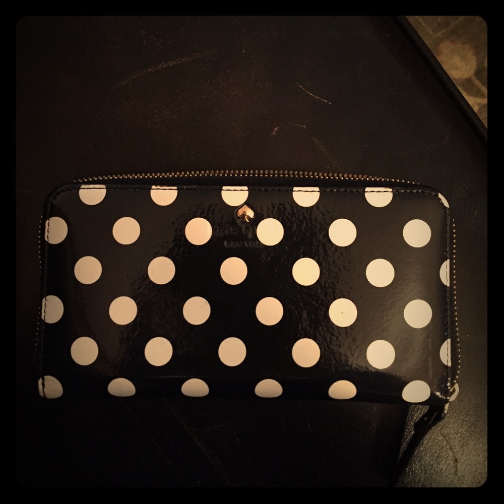 Patent leather Kate Spade wallet