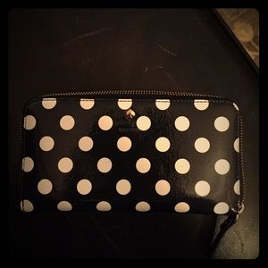 Patent leather Kate Spade wallet