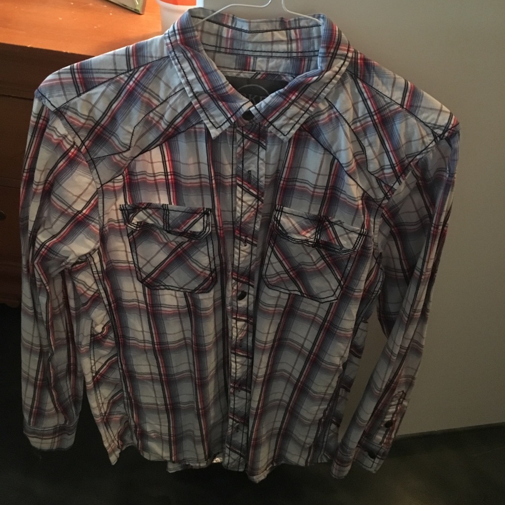 BKE button down, never worn, long sleeve