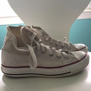 White high top converse