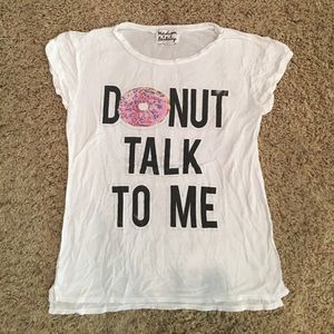 Madison&Berkeley graphic T! (Donut talk to me)