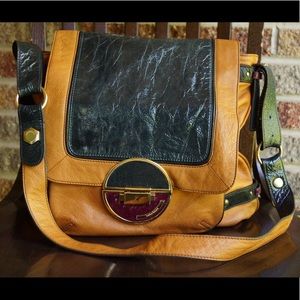 RARE Hayden Harnett Clara Flap Shoulder Bag