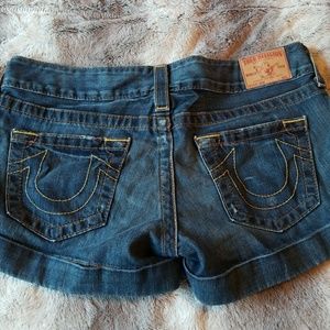 True Religion Cuff shorts
