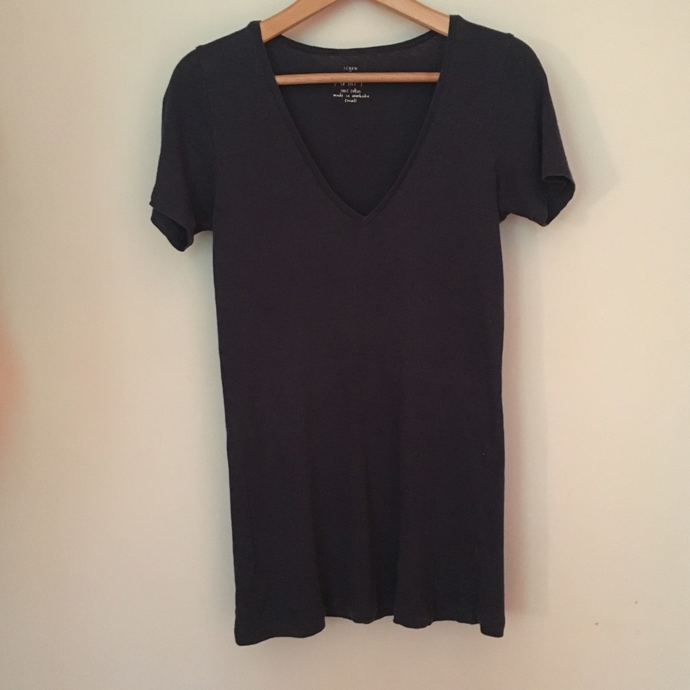 J. Crew Navy Blue Tee