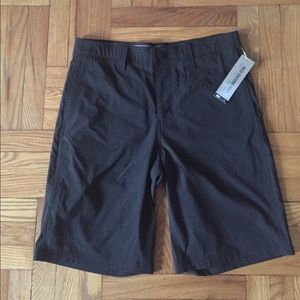 32 Degrees Black Oxford Shorts