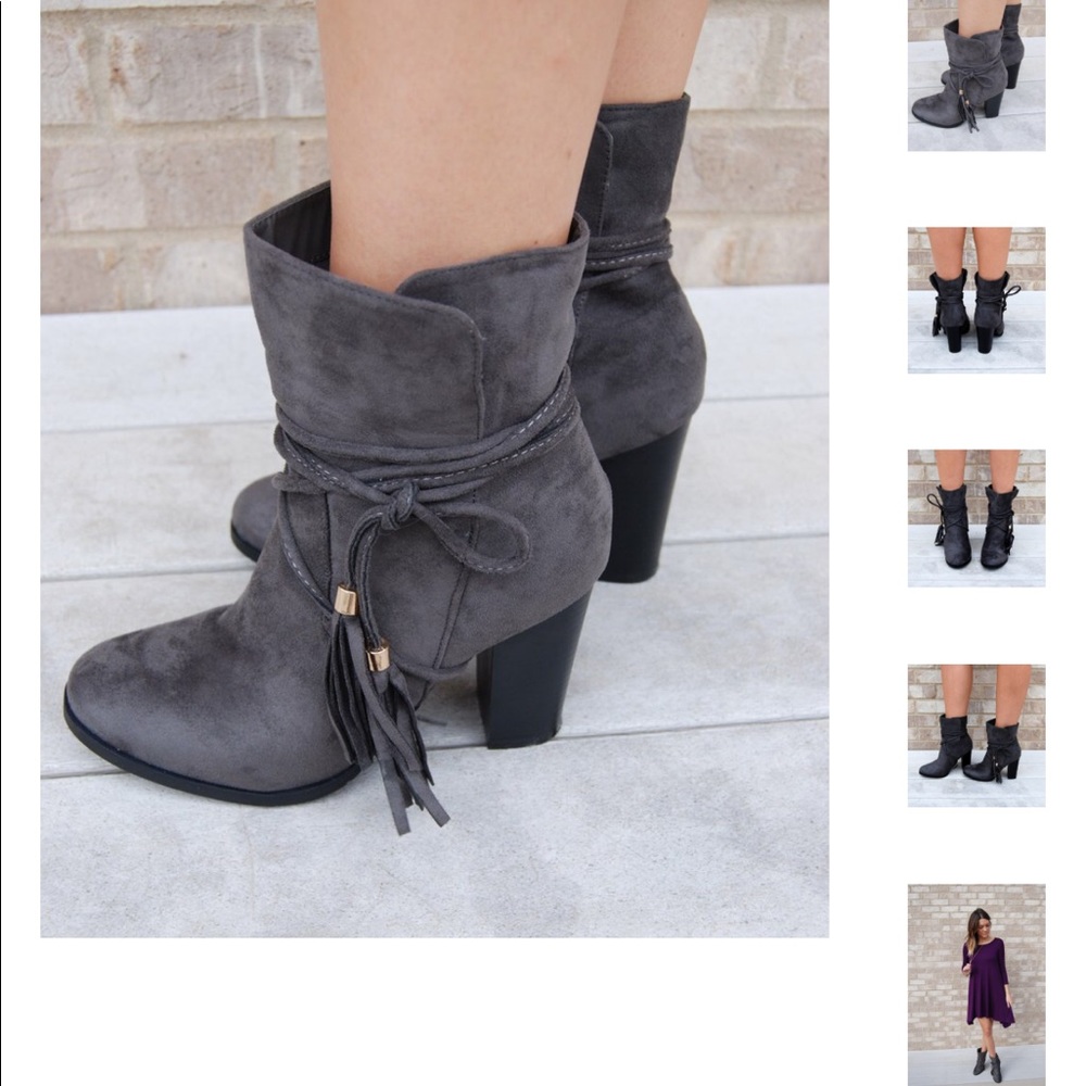 Heel booties