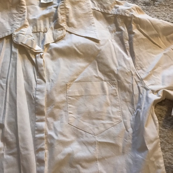 White Adolfo button-down dress shirt - Picture 3 of 6