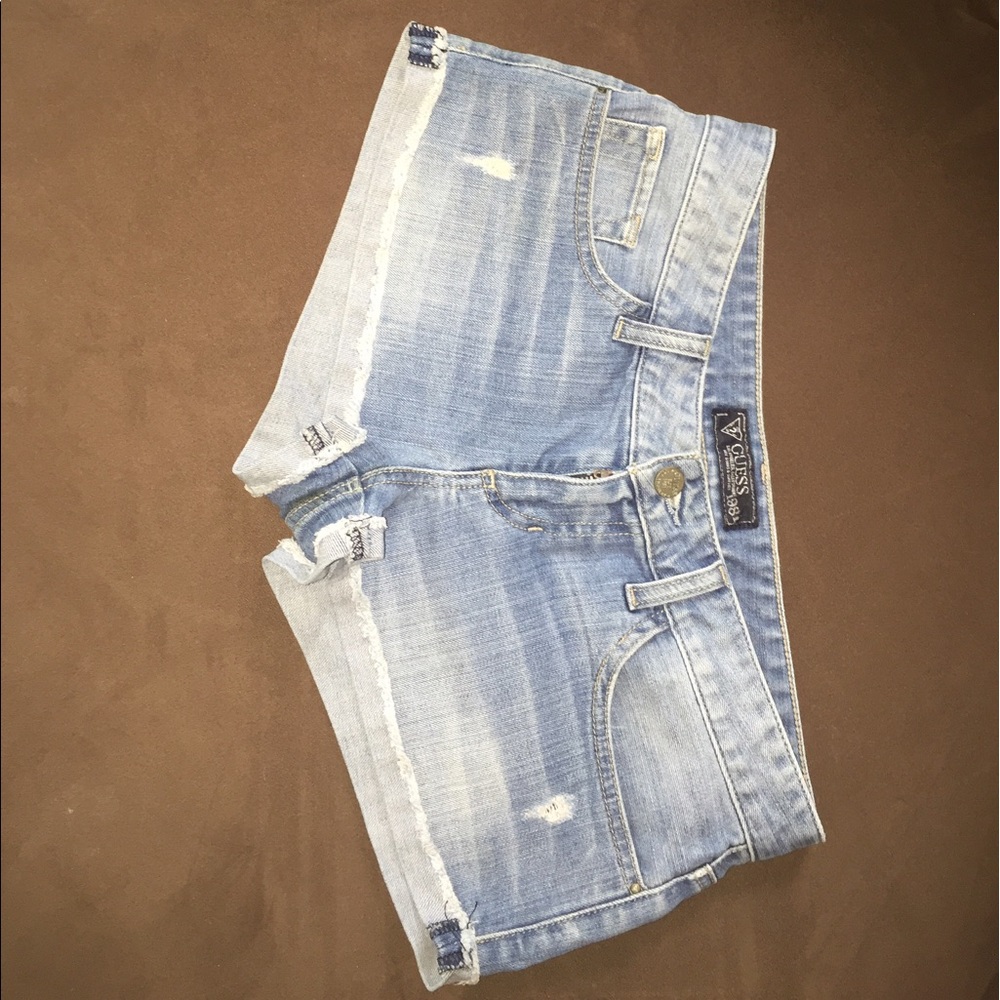 Guess Rae Shorts - Gallop Wash