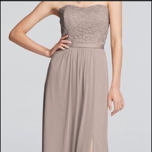 David's Bridal Bridesmaid Dress