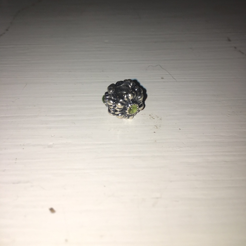 August birth stone pandora charm