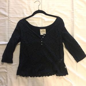 Hollister Lacey top.