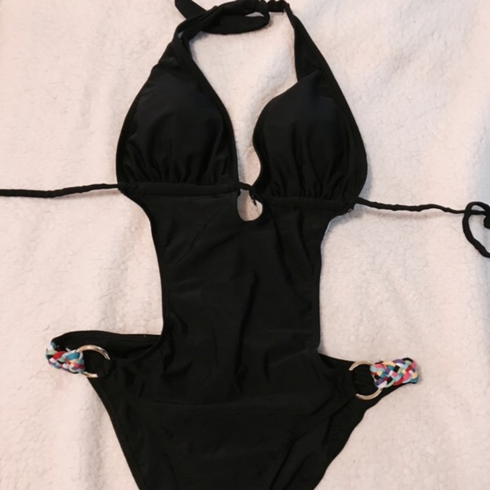 Padded one piece monokini