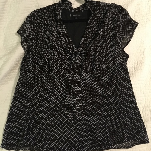 Anne Klein sheer layered top, size 14 - Picture 1 of 4