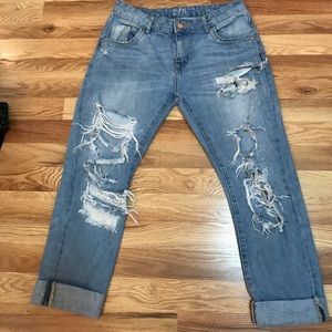 Zara boyfriend jeans