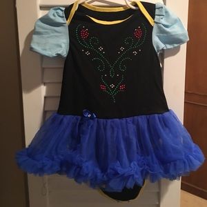 2T Princess Anna onesie