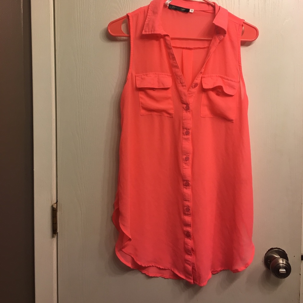 Discovery. Neon. Blouse tank. Medium.