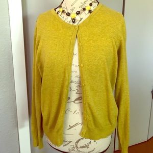 Yellow H&M cardigan