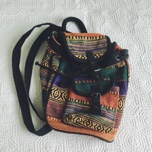 Bohemian Embroidered Backpack